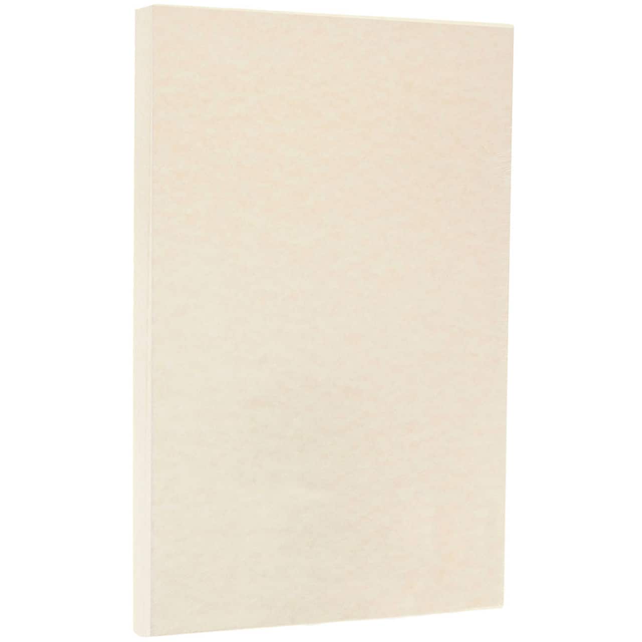 JAM Paper Legal Parchment Cardstock Paper, 50 Sheets